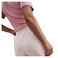 Women's Court Heritage Mid-Rise Fleece Tennis Shorts Silt Red Apparel Nike