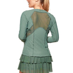 Women`s Her Majesty Long Sleeve Tennis Top Apparel Bobbe