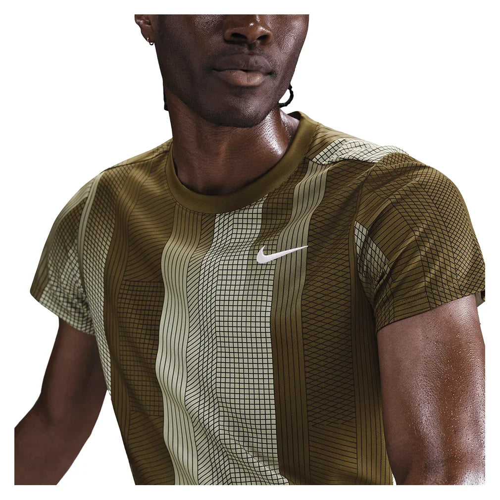 Men`s Court Dri-FIT Victory Printed Tennis Top Apparel Nike