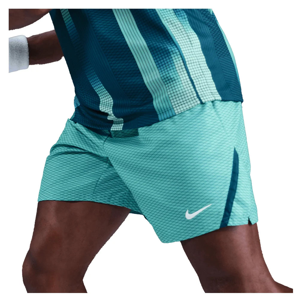 Men's Court Dri-FIT Victory 7 Inch All Over Print Tennis Short Apparel Nike