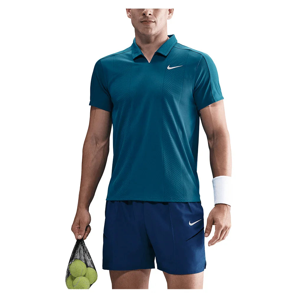 Men`s New York Court Dri-FIT Advantage Slam Tennis Polo Apparel Nike