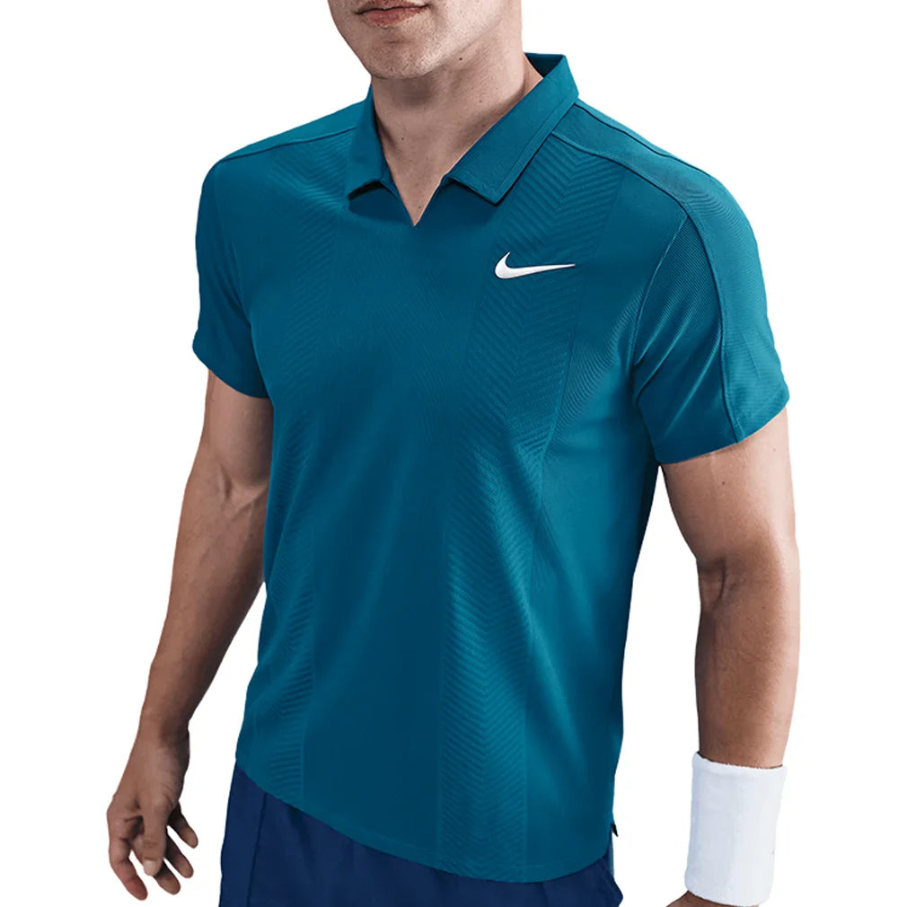 Men`s New York Court Dri-FIT Advantage Slam Tennis Polo Apparel Nike