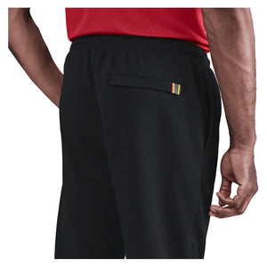 Men`s Court Dri-FIT Heritage Fleece Tennis Jogger Pant Black Apparel Nike