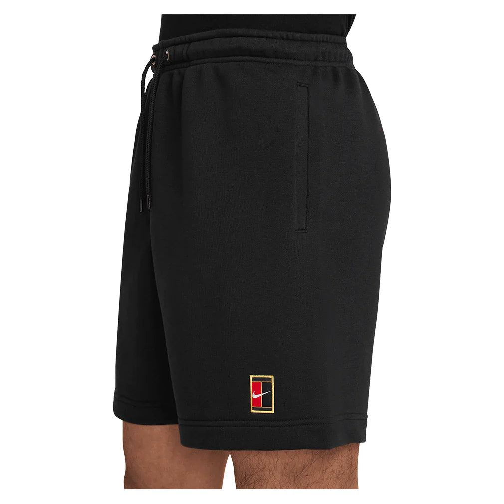 Men`s Court Dri-FIT Heritage Tennis Short Black Apparel Nike