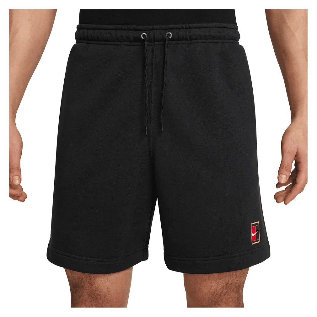 Men`s Court Dri-FIT Heritage Tennis Short Black Apparel Nike