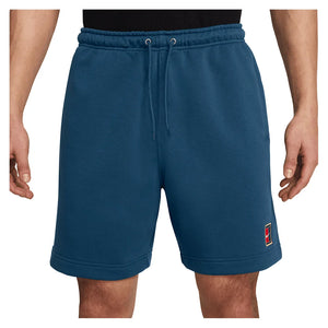 Men`s Court Dri-FIT Heritage Tennis Short Blue Force Apparel Nike