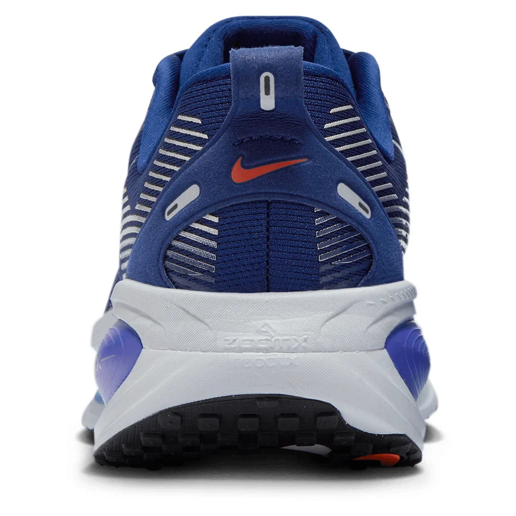 Men`s Vomero 18 Running Shoes Blue Void and Metallic Silver Footwear Nike