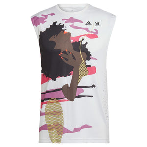 Unisex New York UNITEFIT Sleeveless Tennis Top White Apparel Adidas