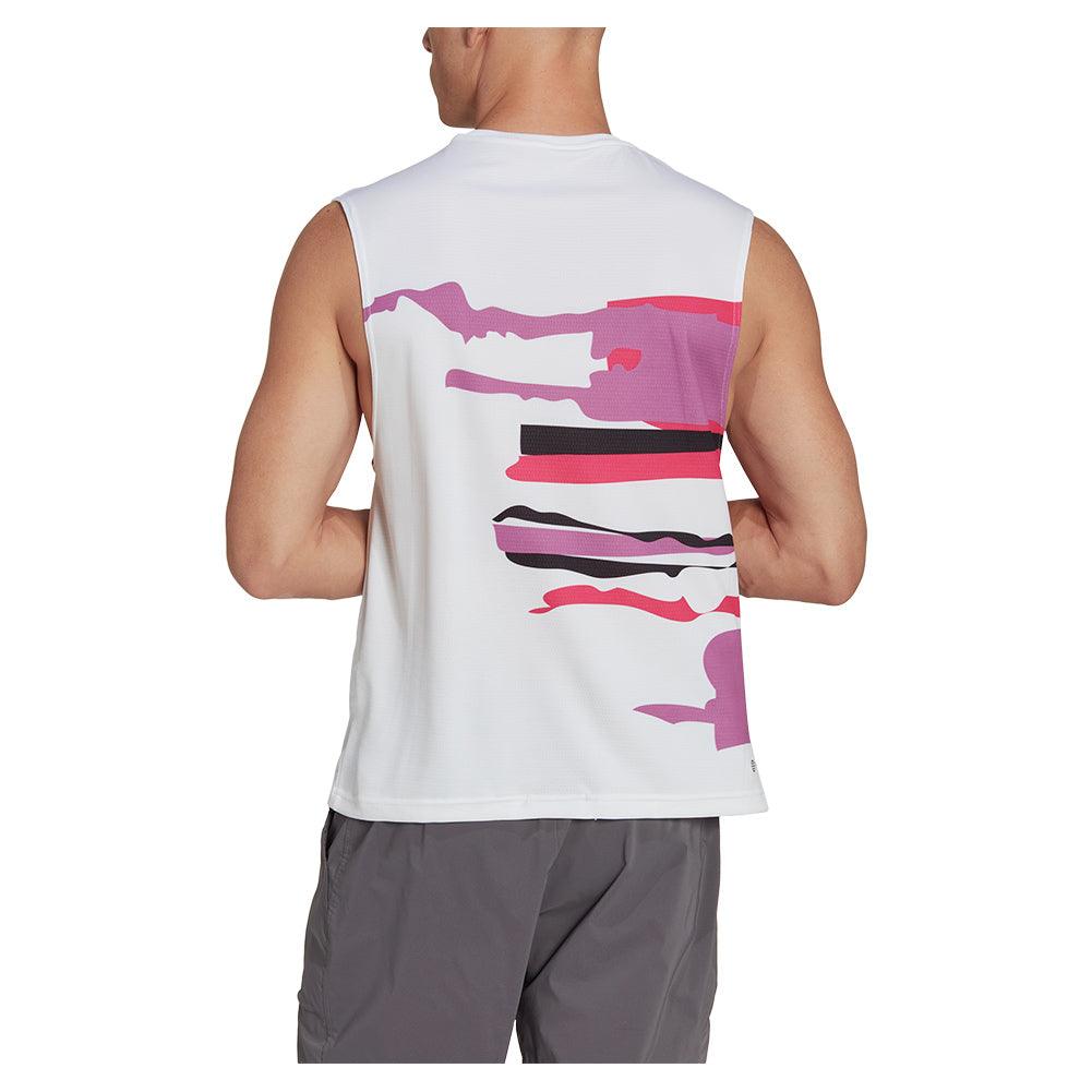 Unisex New York UNITEFIT Sleeveless Tennis Top White Apparel Adidas