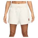 Women`s Court Phoenix Fleece Tennis Short Pale Ivory Apparel Nike