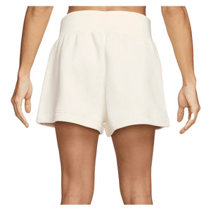 Women`s Court Phoenix Fleece Tennis Short Pale Ivory Apparel Nike