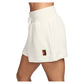 Women`s Court Phoenix Fleece Tennis Short Pale Ivory Apparel Nike
