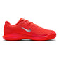 Women`s Zoom Vapor 12 PRM New York Tennis Shoes Bright Crimson and Metallic Silver Footwear Nike