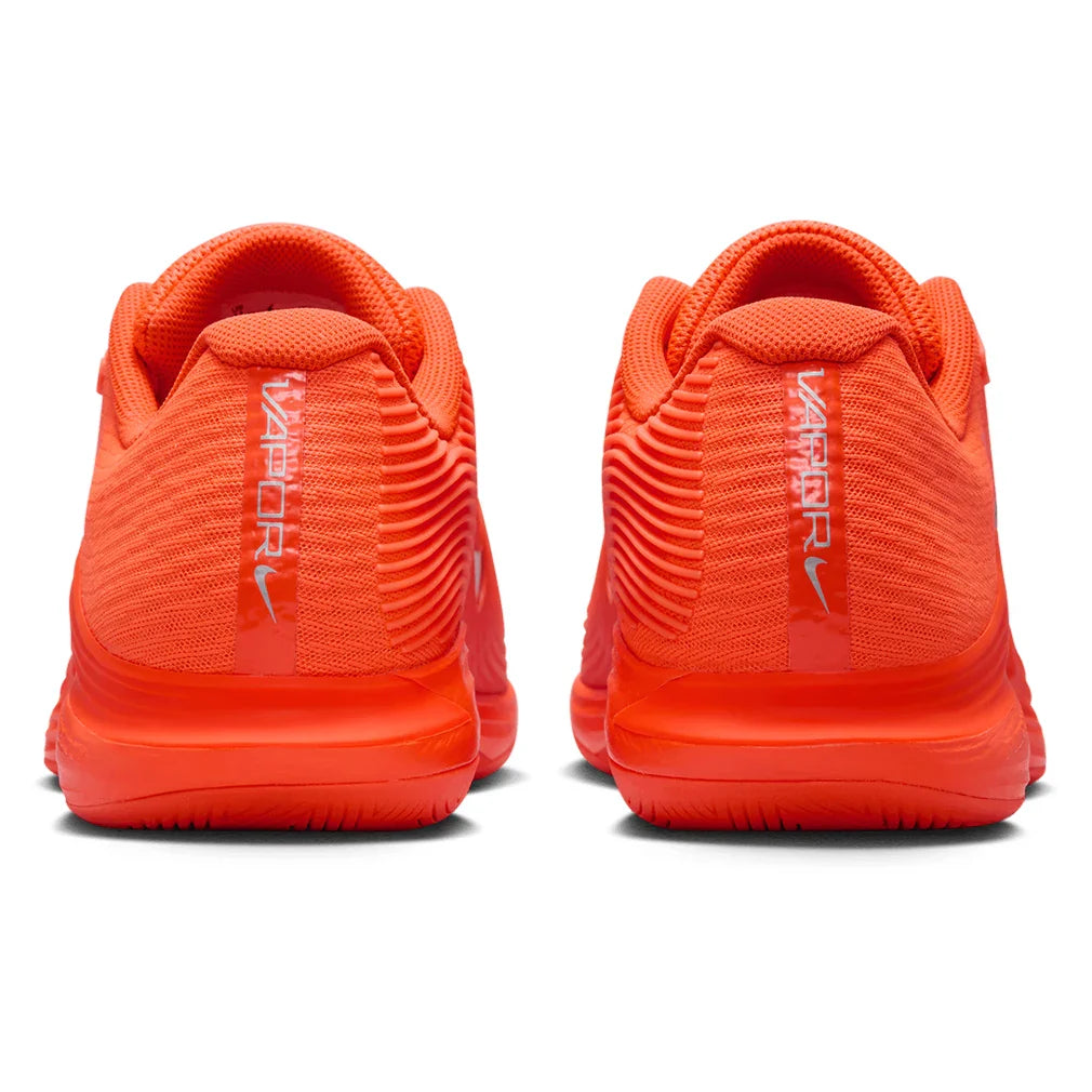 Men`s Zoom Vapor 12 PRM New York Tennis Shoes Hyper Crimson and Metallic Silver Footwear Nike