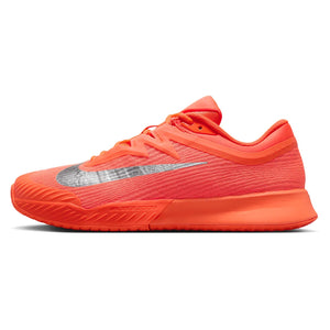 Men`s Zoom Vapor Pro 3 PRM New York Tennis Shoes Hyper Crimson and Metallic Silver Footwear Nike