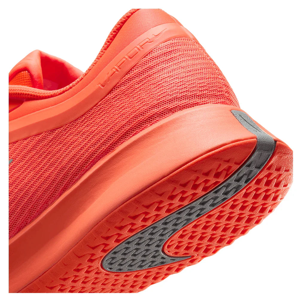 Men`s Zoom Vapor Pro 3 PRM New York Tennis Shoes Hyper Crimson and Metallic Silver Footwear Nike