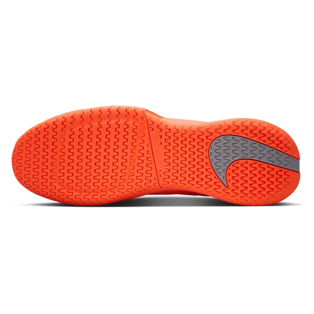 Men`s Zoom Vapor Pro 3 PRM New York Tennis Shoes Hyper Crimson and Metallic Silver Footwear Nike