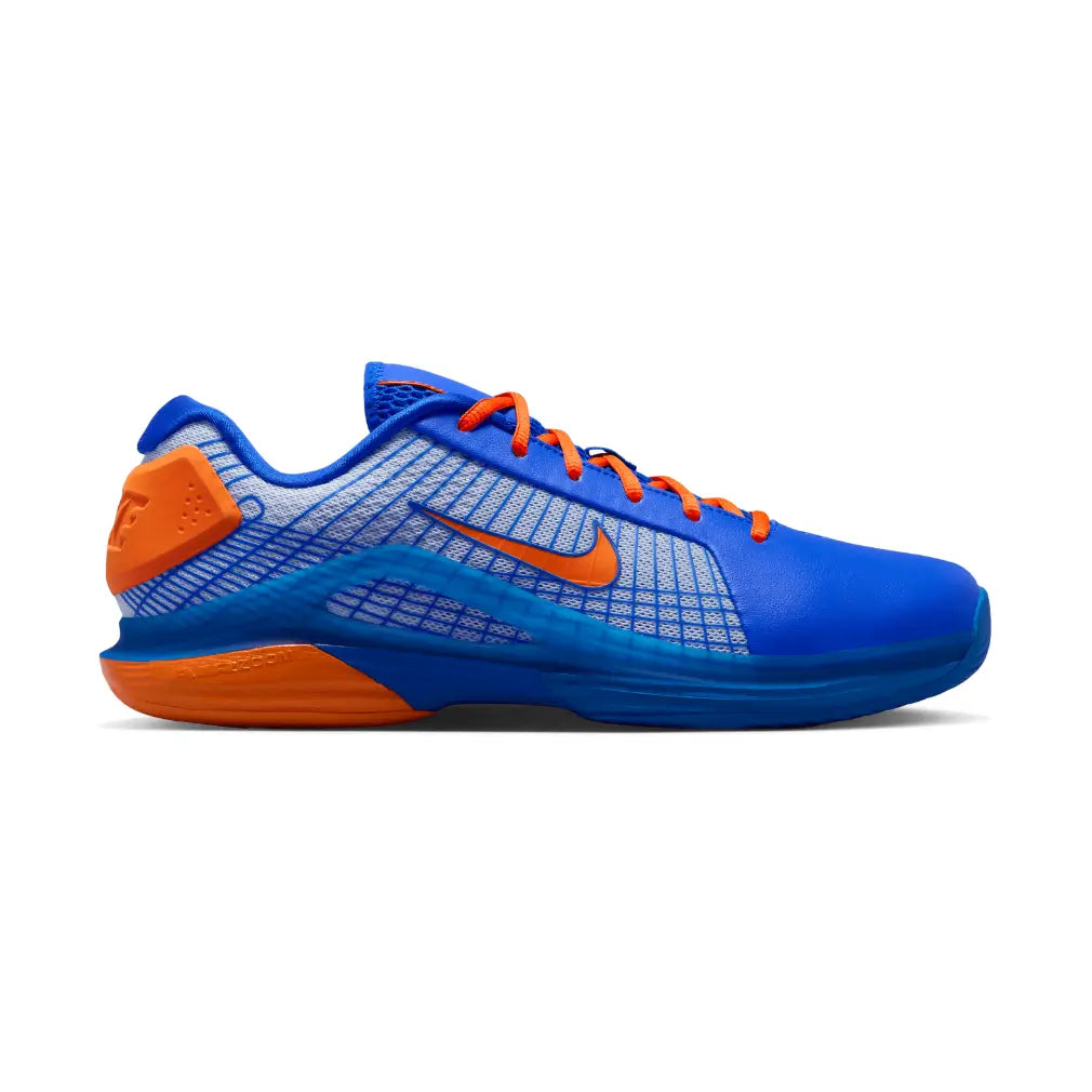 Men`s Zoom Vapor 12 NRG Tennis Shoes Racer Blue and Safety Orange Footwear Nike