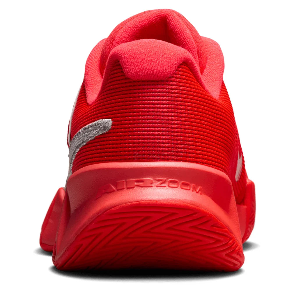 Women`s GP Challenge Pro PRM New York Tennis Shoes Bright Crimson and Metallic Silver Footwear Nike