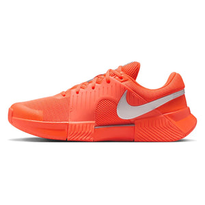 Men`s Zoom GP Challenge 1 PRM New York Tennis Shoes Hyper Crimson and Metallic Silver Footwear Nike