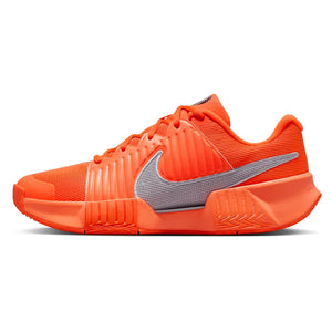 Men`s GP Challenge Pro PRM New York Tennis Shoes Hyper Crimson and Metallic Silver Footwear Nike