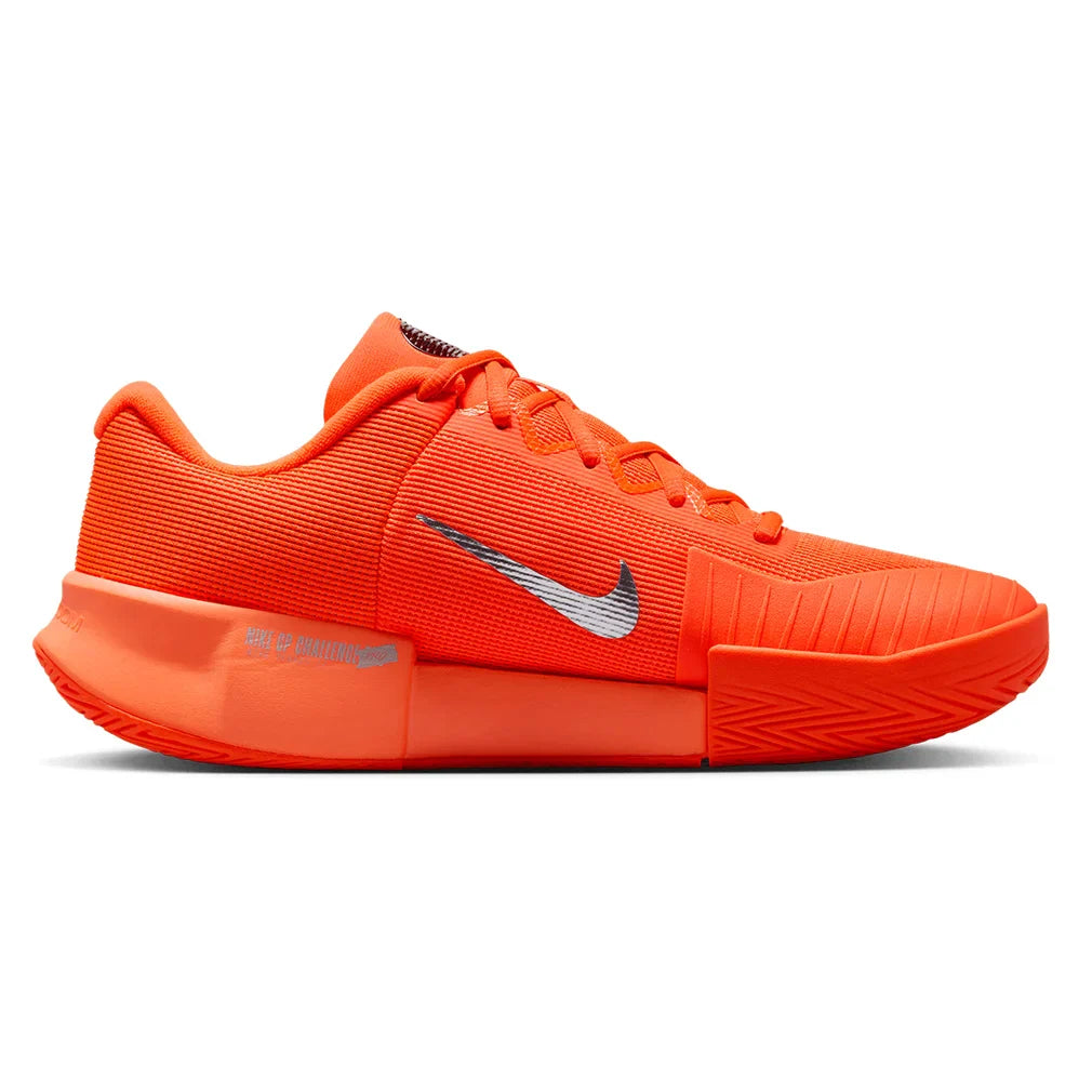 Men`s GP Challenge Pro PRM New York Tennis Shoes Hyper Crimson and Metallic Silver Footwear Nike