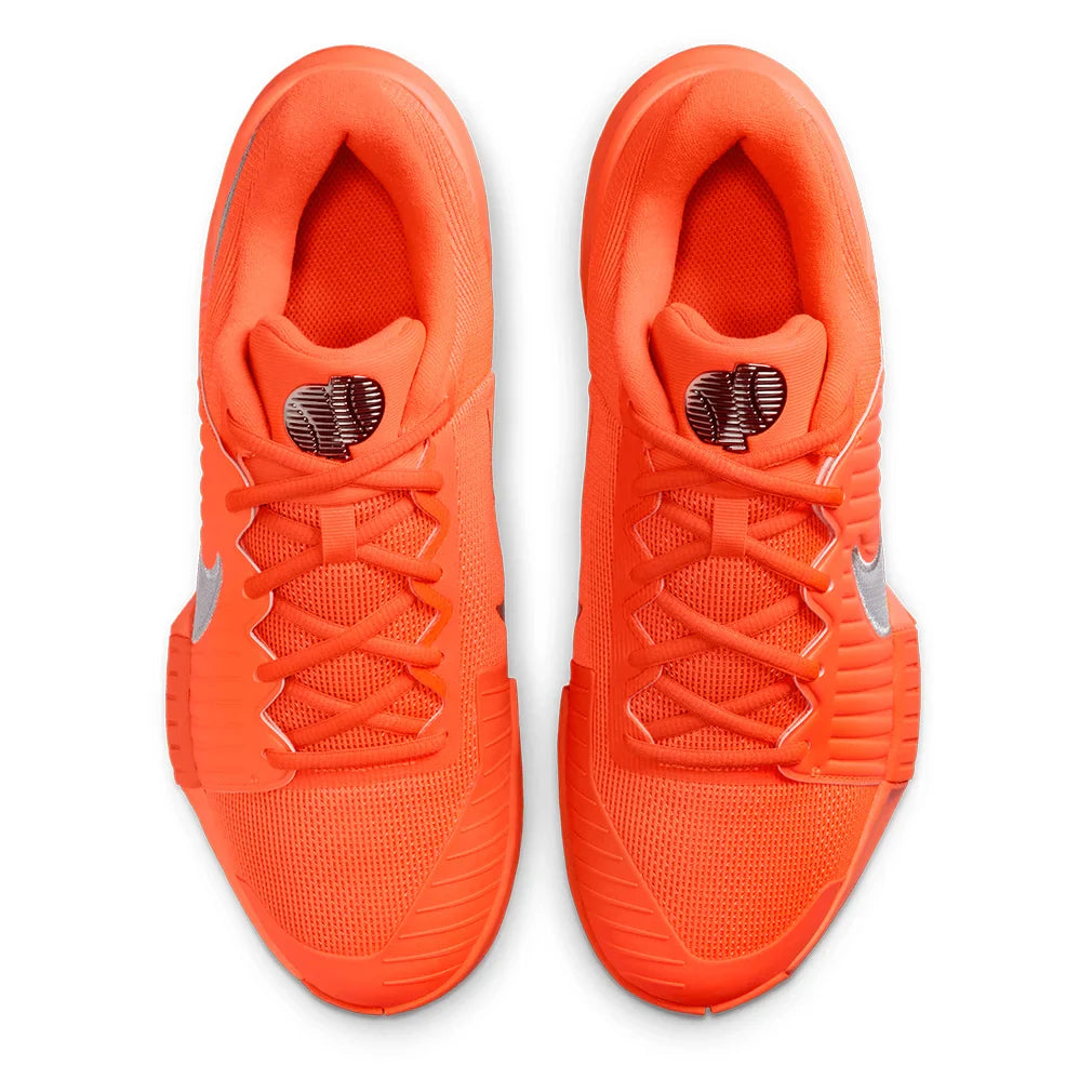 Men`s GP Challenge Pro PRM New York Tennis Shoes Hyper Crimson and Metallic Silver Footwear Nike