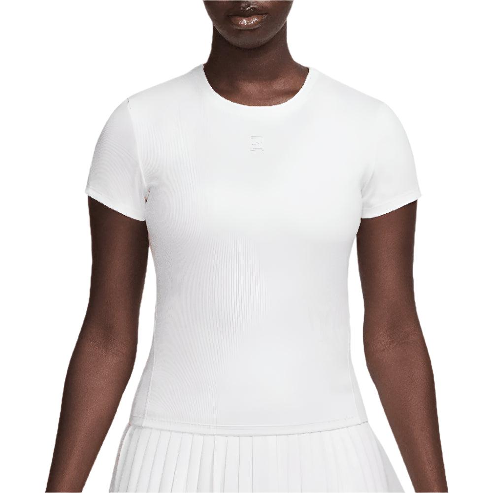 Women`s Dri-Fit Advantage Short Sleeve Tennis Top Apparel Nike