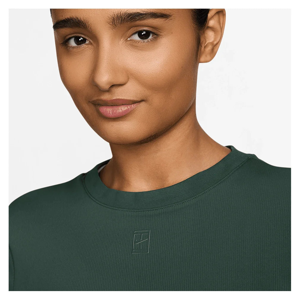 Women's Court Dri-FIT Advantage Short-Sleeve Tennis Top Fir Apparel Nike