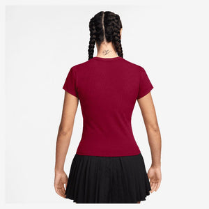 Women`s Dri-Fit Advantage Short Sleeve Tennis Top Team Red Apparel Nike