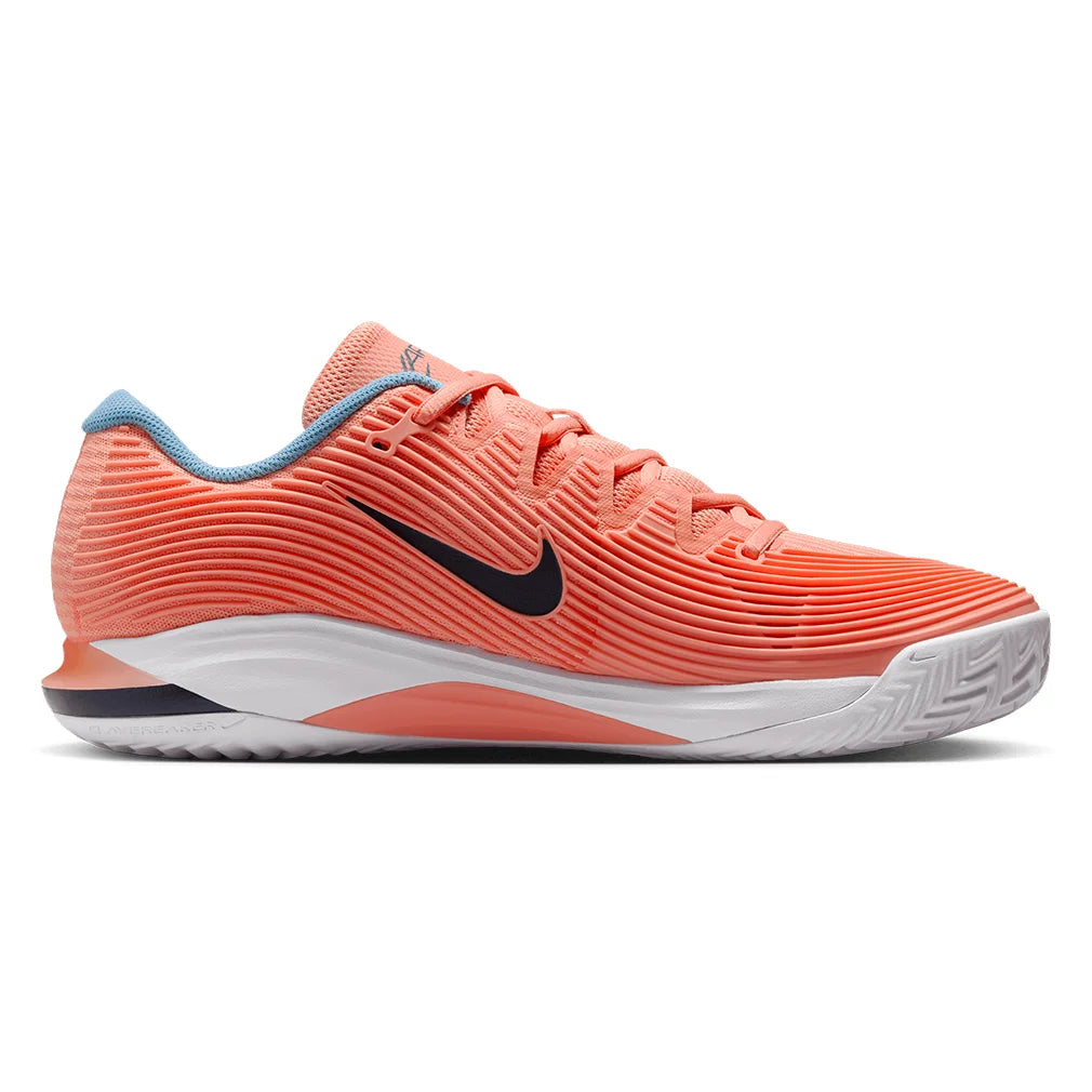 Men`s Zoom Vapor 12 Clay Tennis Shoes Apricot Agate and Obsidian Footwear Nike