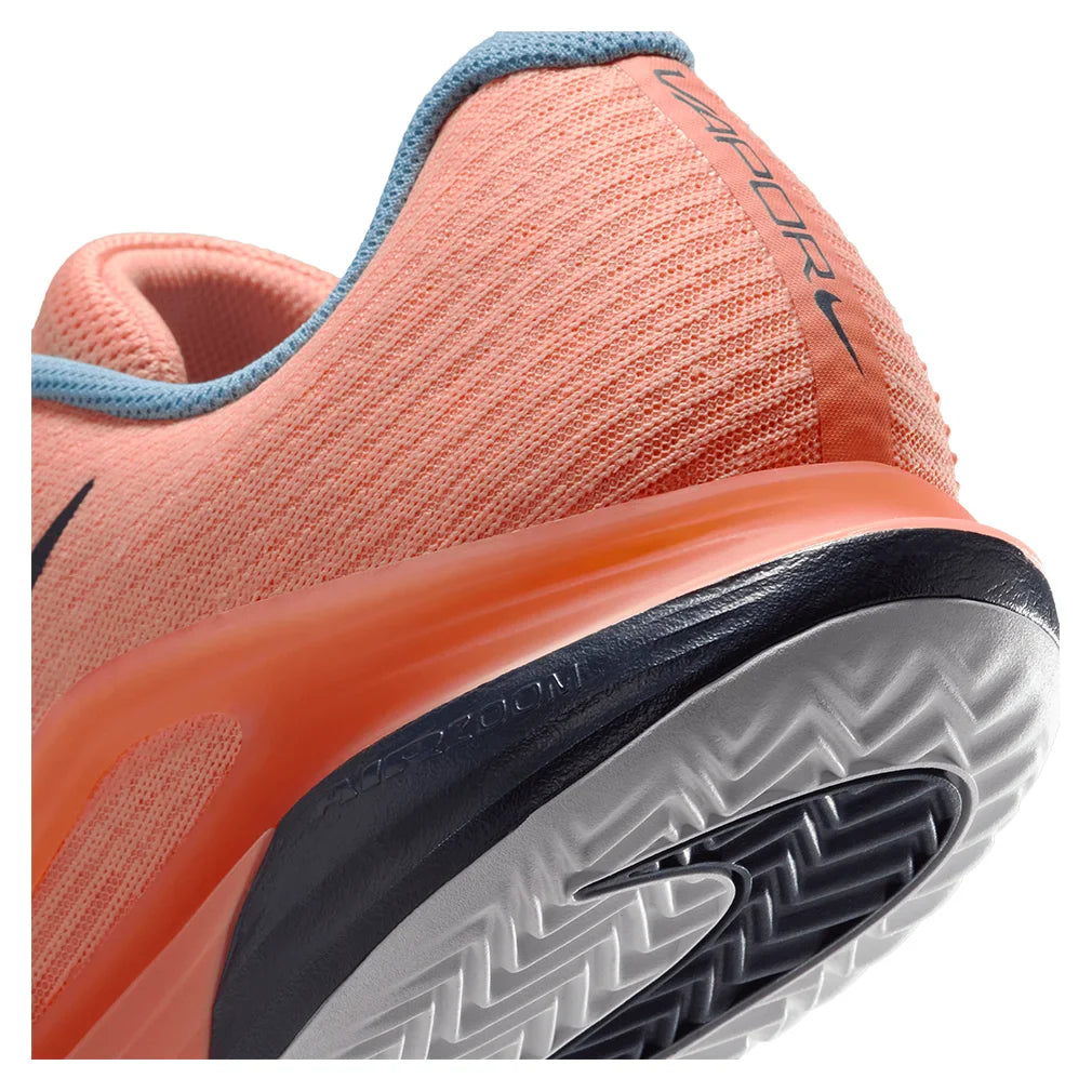 Men`s Zoom Vapor 12 Clay Tennis Shoes Apricot Agate and Obsidian Footwear Nike