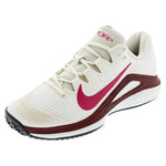 Women`s Zoom Vapor 12 Clay Tennis Shoes Pale Ivory and Rush Pink Footwear Nike