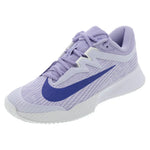 Women`s Zoom Vapor Pro 3 Clay Tennis Shoes Amethyst Tint and Deep Night Footwear Nike