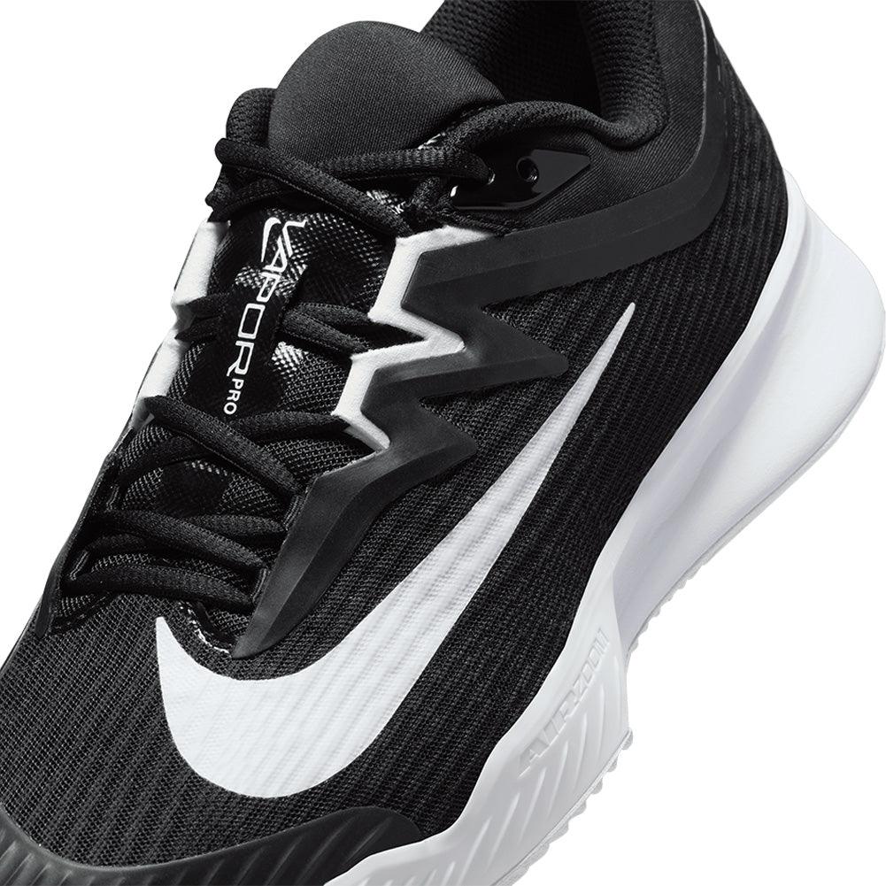 Mens Zoom Vapor Pro 3 Clay Tennis Shoes Black and White Footwear Nike