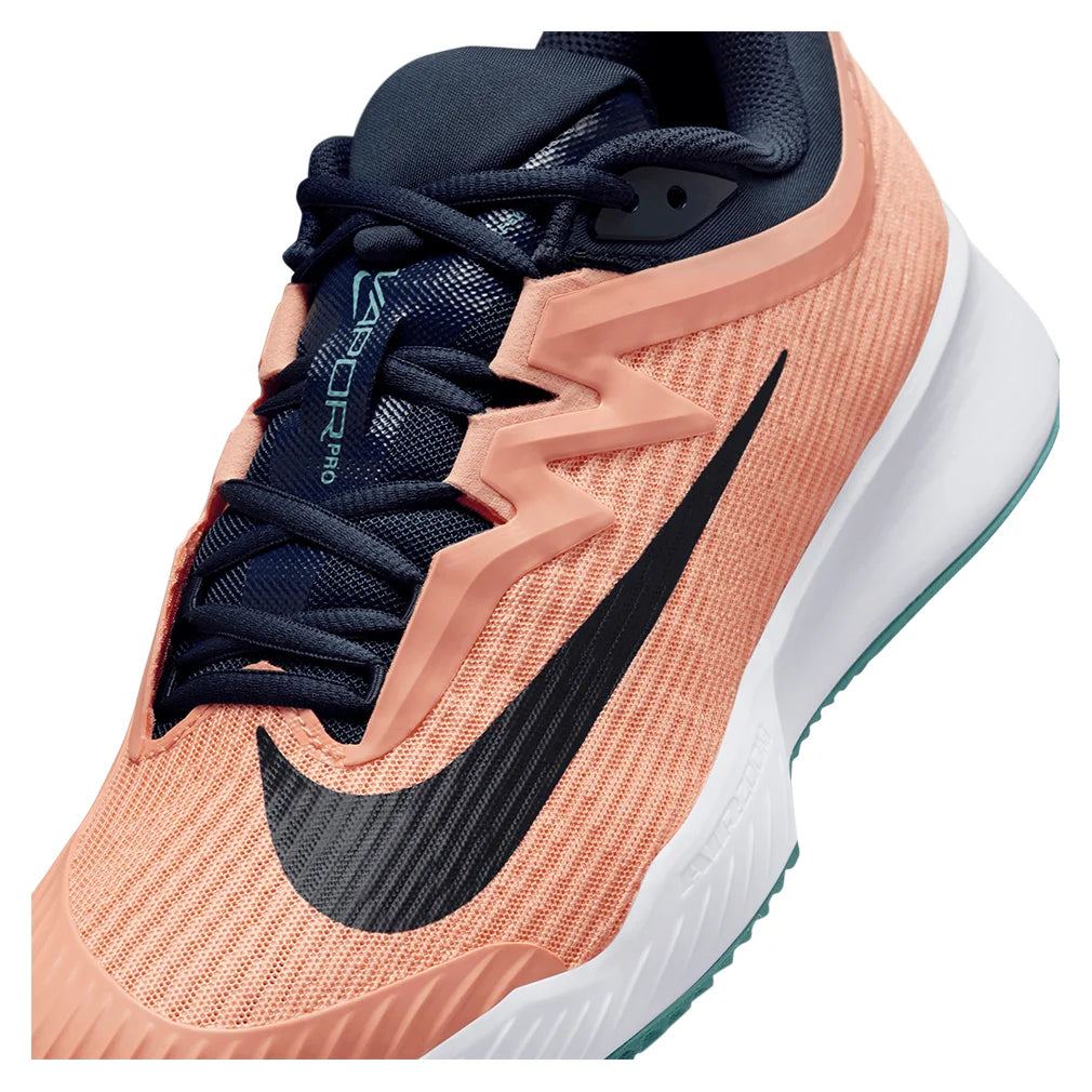Men`s Zoom Vapor Pro 3 Clay Tennis Shoes Apricot Agate and Obsidian Footwear Nike