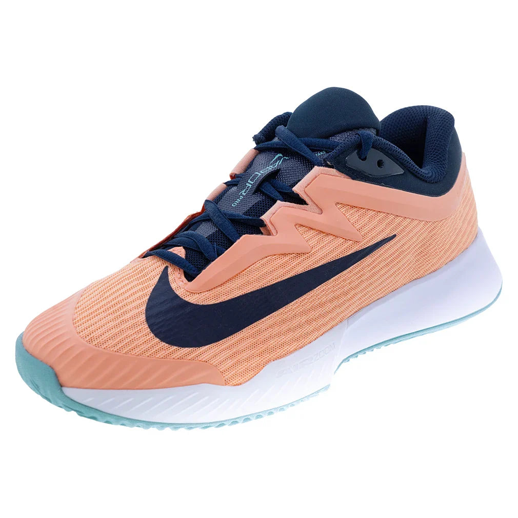 Men`s Zoom Vapor Pro 3 Clay Tennis Shoes Apricot Agate and Obsidian Footwear Nike
