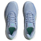 Women's CourtJam Control Tennis Shoes Blue Dawn and Zero Metallic Footwear Adidas