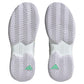 Women's CourtJam Control Tennis Shoes Blue Dawn and Zero Metallic Footwear Adidas