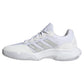 Women's GameCourt 2 Tennis Shoes Footwear White and Metallic Silver Footwear Adidas