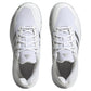 Women's GameCourt 2 Tennis Shoes Footwear White and Metallic Silver Footwear Adidas