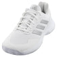 Women's GameCourt 2 Tennis Shoes Footwear White and Metallic Silver Footwear Adidas