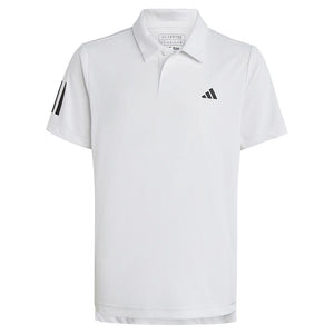 Boys' Club 3-Stripe Tennis Polo White Apparel Adidas