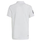 Boys' Club 3-Stripe Tennis Polo White Apparel Adidas