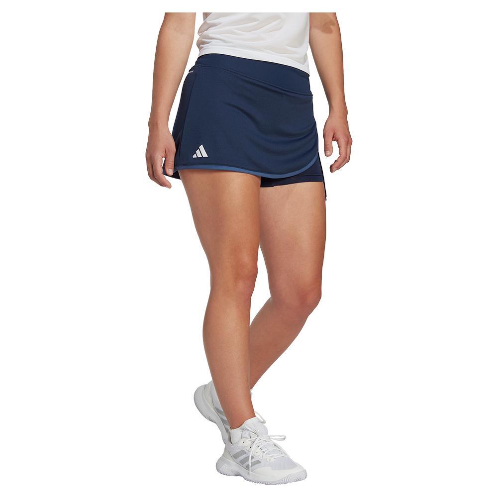 Women's Club Tennis Skort Collegiate Navy Apparel Adidas