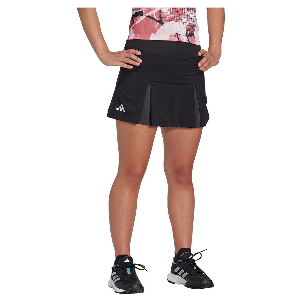 Women's Club Pleated Tennis Skort Black Apparel Adidas