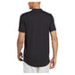 Men's Club Pique Tennis Polo Black Apparel Adidas