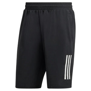 Men's Club 3-Stripe 7 Inch Tennis Shorts Black Apparel Adidas