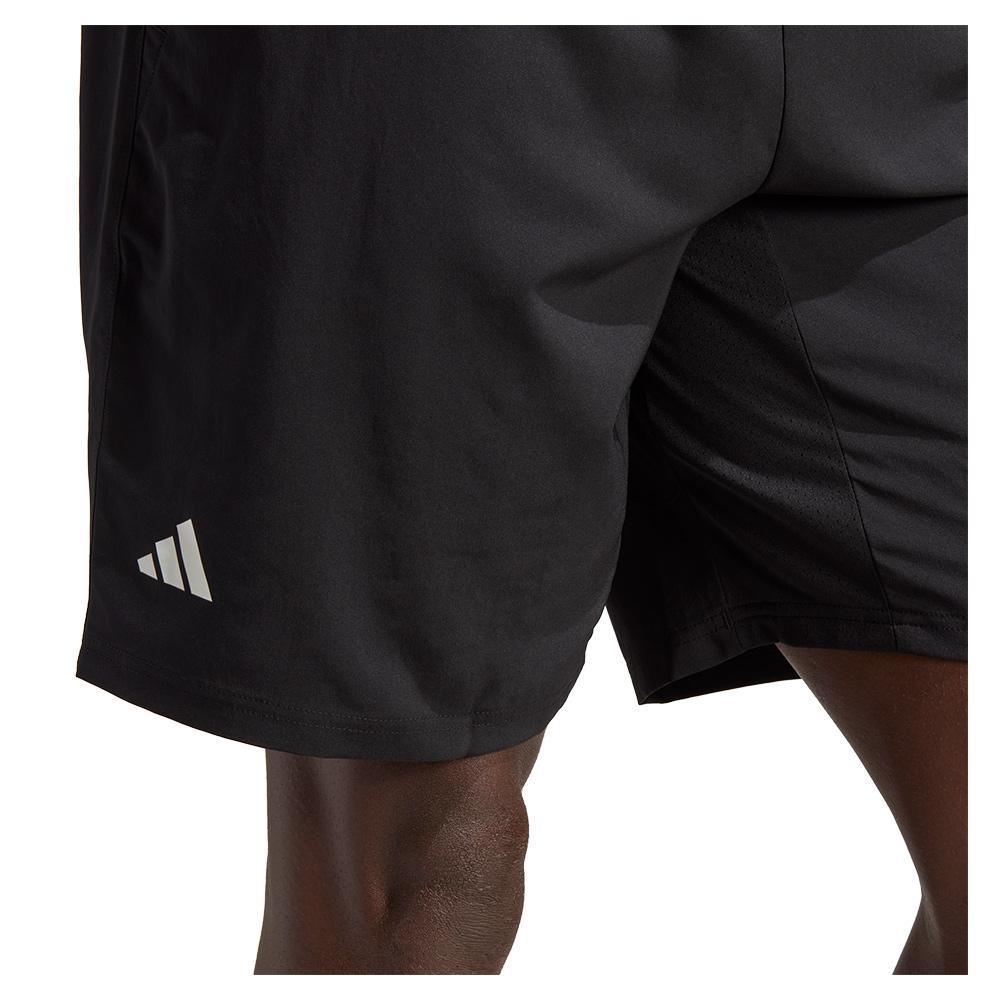 Men's Club 3-Stripe 7 Inch Tennis Shorts Black Apparel Adidas