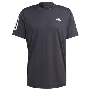 Men's Club 3-Stripe Tennis Top Black Apparel Adidas